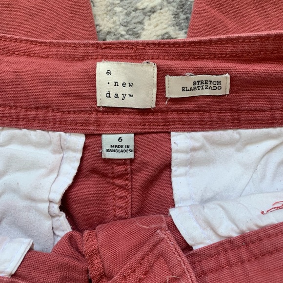 A NEW DAY | Wide Leg High Waisted Pink Pants - Picture 5 of 6